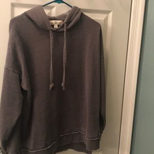 Gray hoodie